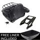 King Pack Trunk Mounting Kit Fit For Harley Tour Pak Touring Electra Glide 14-19