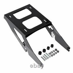 King Pack Trunk Pad Mount Rack Fit For Harley Tour Pak Sport Glide 2018-Up Black