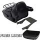 King Pack Trunk Rack Fit For Harley Tour Pak Touring Road Glide 1997-2008 Black