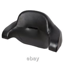 King Pack Trunk with Backrest Pad Fit For Harley Tour Pak Touring Models 2014-25