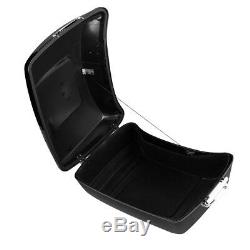 King Pack Trunk with Backrest Pad For Harley Tour Pak Touring Models 2014-2019 US