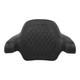King Passenger Backrest Pad Fit For Harley Tour Pak Pack Tri Electra Glide 14-24