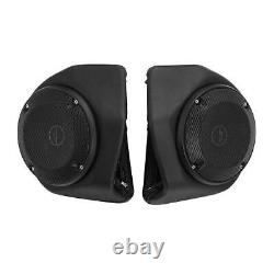 King Rear 6.5 Speaker Pods Fit For Harley Tour Pak Electra Road Glide 2014-2024