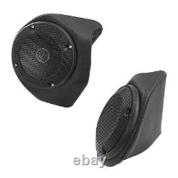 King Rear 6.5 Speaker Pods Fit For Harley Tour Pak Electra Road Glide 2014-2024