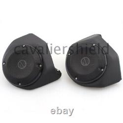 King Rear Trunk 6.5 Speaker Pods For Harley Tour Pak Touring Street Road Glide