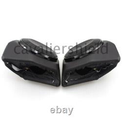 King Rear Trunk 6.5 Speaker Pods For Harley Tour Pak Touring Street Road Glide