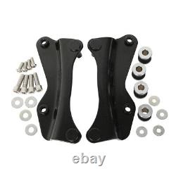 King Tour Pack Pad Light Speakers Mount Docking Fit For Harley Touring 2014-2025