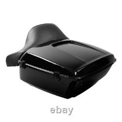 King Trunk Backrest Pad Mount Plate Fit For Harley Tour Pak Touring 2014-2022 21