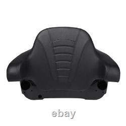 King Trunk Backrest Pad with Speakers Fit For Harley Tour Pak CVO Glide 2014-2022