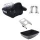 King Trunk Backrest Rack Mount Docking Hardware Fit For Harley Touring 2014-2025
