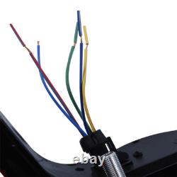 King Trunk Brake Tail Side Lights & Wiring Harness Fit For Harley Touring 14-23