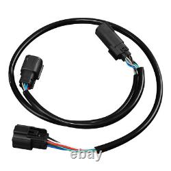 King Trunk Brake Tail Side Lights & Wiring Harness Fit For Harley Touring 14-23