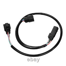 King Trunk Brake Tail Side Lights & Wiring Harness Fit For Harley Touring 14-23