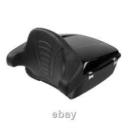 King Trunk Latch with Backrest Fit For Harley Touring Road Glide 2014-2025