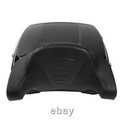 King Trunk Latch with Backrest Fit For Harley Touring Road Glide 2014-2025