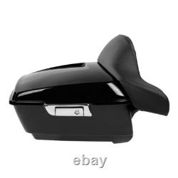 King Trunk Latch with Backrest Fit For Harley Touring Street Glide 14-2025