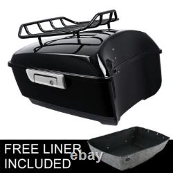 King Trunk Luggage Rack Fit For Harley Touring CVO Street Road Glide 2014-2026