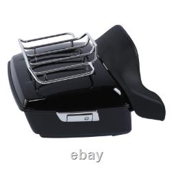 King Trunk Mount Rack Docking Kit Pad Fit For Harley Touring Glide 2014-2025 23