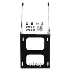 King Trunk Mount Rack Pad Fit For Harley Heritage Classic 18+ Black