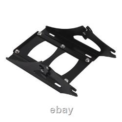 King Trunk Pad Plate Rack Docking Kit Fit For Harley Touring 14-25 US