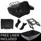 King Trunk Pad Rack Plate Docking Hardware Fit For Harley Tour Pak Touring 14-25
