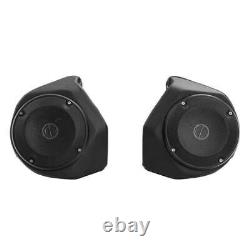 King Trunk Pad Rack Speakers Light Fit For Harley Tour Pak Electra Glide 14-2022