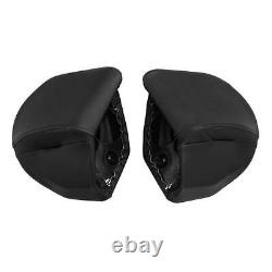 King Trunk Rear Speaker Pods Fit For Harley Touring Tour Pak Electra Glide 14-23