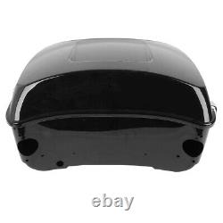 King Trunk Solo Mount Rack Fit For Harley Tour Pak Softail Standard Deluxe 18-22