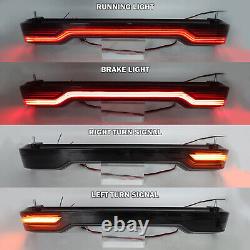 LED Brake Turn Signal Tail Light withSmoke Lens Tour-Pak King Tour Pack For Harley