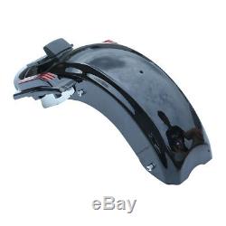 LED CVO Style Rear Fender System For Harley Touring Electra Street Glide 2014-19
