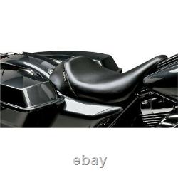 Le Pera LK-005 Bare Bones Smooth Low Profile Solo Seat Harley FL Touring 08-Up