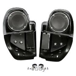 Lower Vented Fairing 6.5 Speaker Box Pod Fit For Harley Touring Road King 14-21