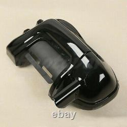 Lower Vented Fairing 6.5 Speaker Box Pod For Harley Touring 83-13 Painted Black