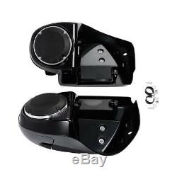 Lower Vented Fairing 6.5 Speaker Box Pod For Harley Touring Street Glide 14-20