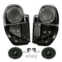 Lower Vented Fairing 6.5 Speakers Turn Signals Fit For Harley Touring 2014-2024