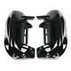 Lower Vented Leg Fairing 6.5'' Speakers Grills For Harley Touring Glide 83-13 Us