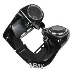 Lower Vented Leg Fairing 6.5'' Speakers Grills For Harley Touring Glide 83-13 US