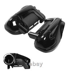 Lower Vented Leg Fairings 6.5 Speaker Box Pods For Harley Touring 1983-2013 US