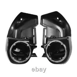 Lower Vented Leg Fairings 6.5 Speaker Box Pods For Harley Touring 1983-2013 US