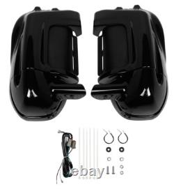 Lower Vented Leg Fairings with Speakers Fit For Harley Touring Road King 1983-2013