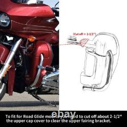 Lower Vented Leg Fairings with Speakers Fit For Harley Touring Road King 1983-2013