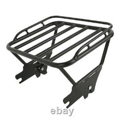 Luggage Rack Black Durable Fits For Harley Touring Road King 1997-2008 2007 1998