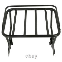 Luggage Rack Black Durable Fits For Harley Touring Road King 1997-2008 2007 1998