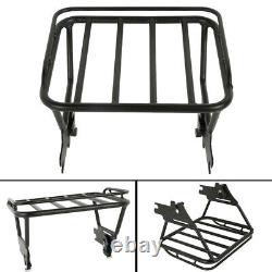 Luggage Rack Black Durable Fits For Harley Touring Road King 1997-2008 2007 1998