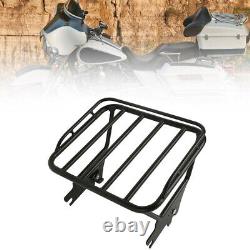 Luggage Rack Black Durable Fits For Harley Touring Road King 1997-2008 2007 1998