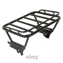 Luggage Rack Black Durable Fits For Harley Touring Road King 1997-2008 2007 1998