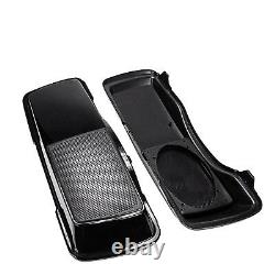 MUTAZUU STYLE CVO 6x9 SPEAKER LIDS BLACK FOR HARLEY TOURING SADDLEBAG 1998-2013