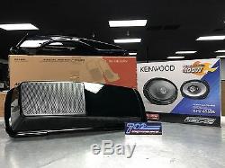 MUTAZUU STYLE CVO KENWOOD 6x9 SPEAKER LIDS FOR HARLEY TOURING SADDLEBAG 94-2013