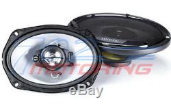 MUTAZUU STYLE CVO KENWOOD 6x9 SPEAKER LIDS FOR HARLEY TOURING SADDLEBAG 94-2013