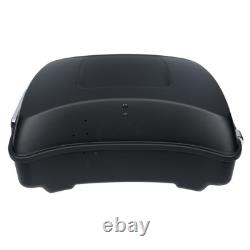 Matte Black Chopped Pack Trunk Latch Fit For Harley Tour Pak Road King 14-25
